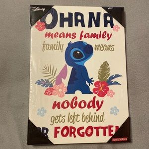 Ohana Disney Canvas